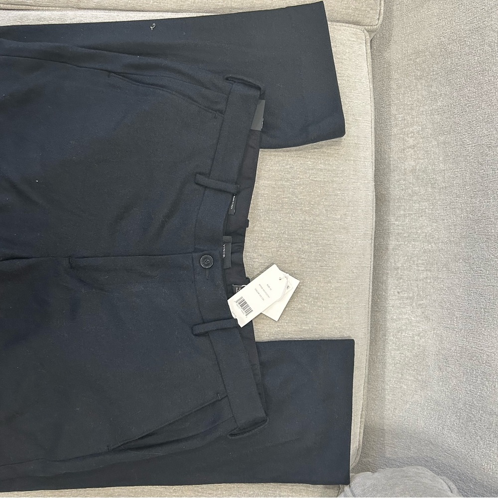 Vince Black Pants with Tag - Classic Knit Trousers